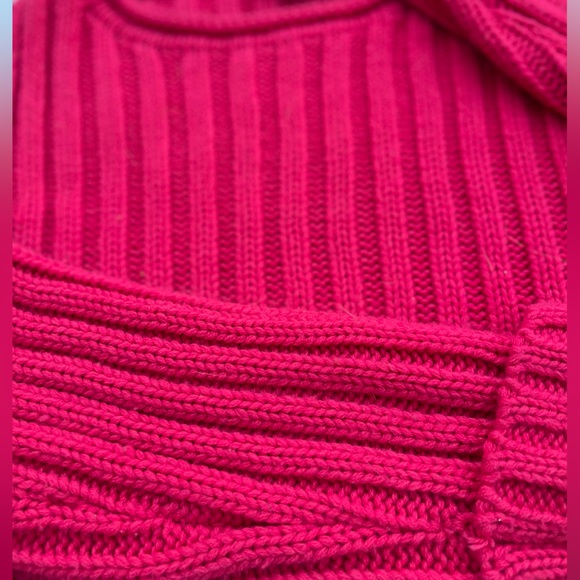 Lulu's Pink Ribbed Sweater - Picture 2 of 8